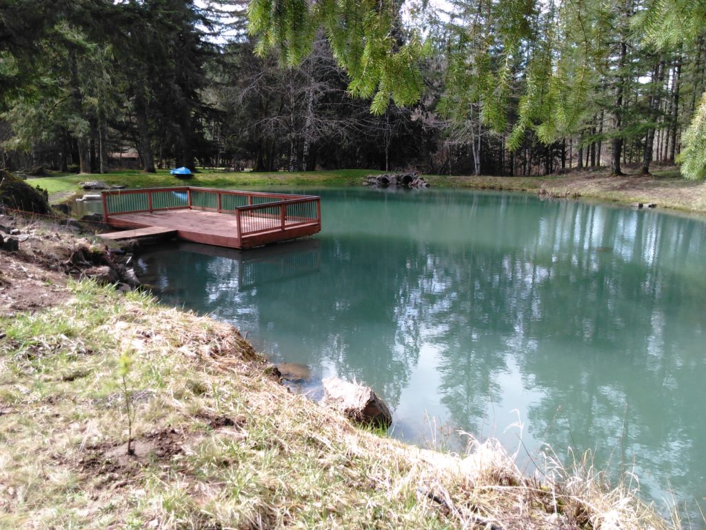Turquoise Pond at Vernonia Springs